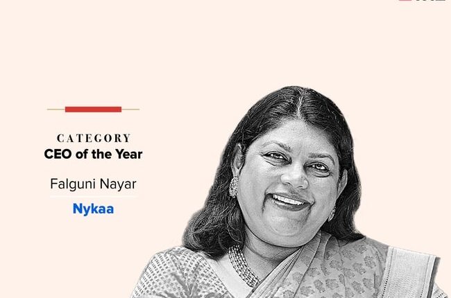 ET Startup Awards 2022: Nykaa's Falguni Nayar is the CEO of the Year