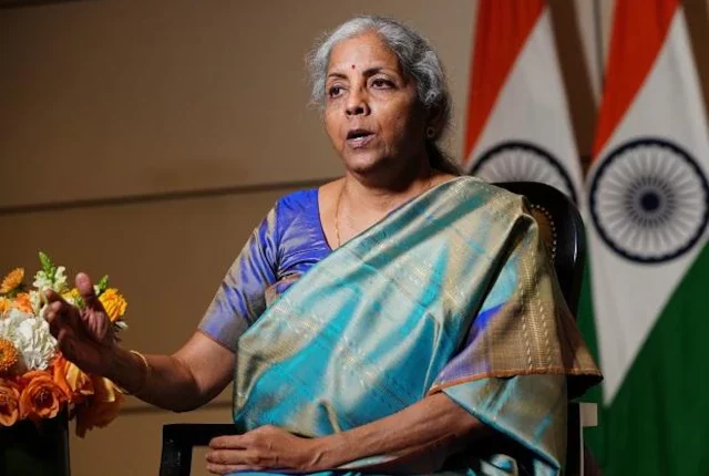 Finance Minister Nirmala Sitharaman