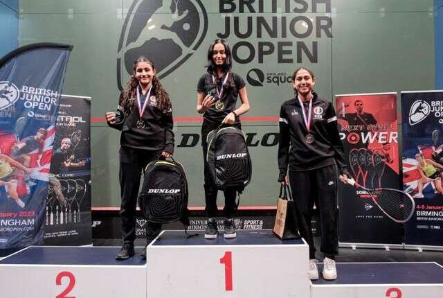 India’s Squash Prodigy Anahat Singh Wins The U15 British Junior Open
