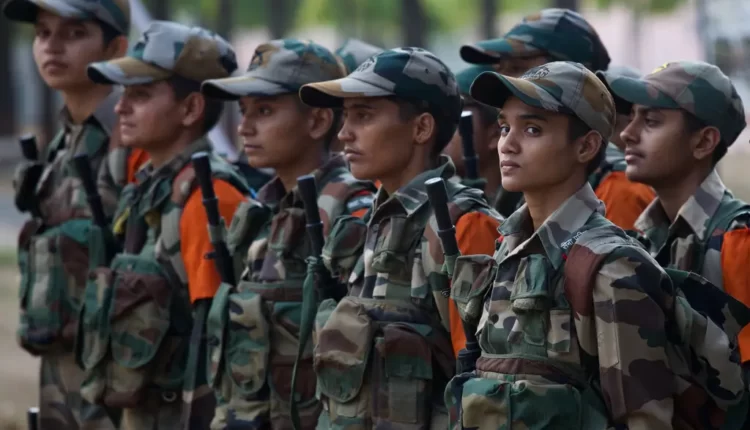 Women make up a fraction of the more than 1.3 million people serving in India’s armed forces.