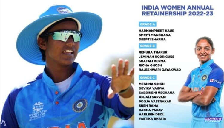 Deepti Sharma A Big Winner in The Latest India Women’s Central Contract List